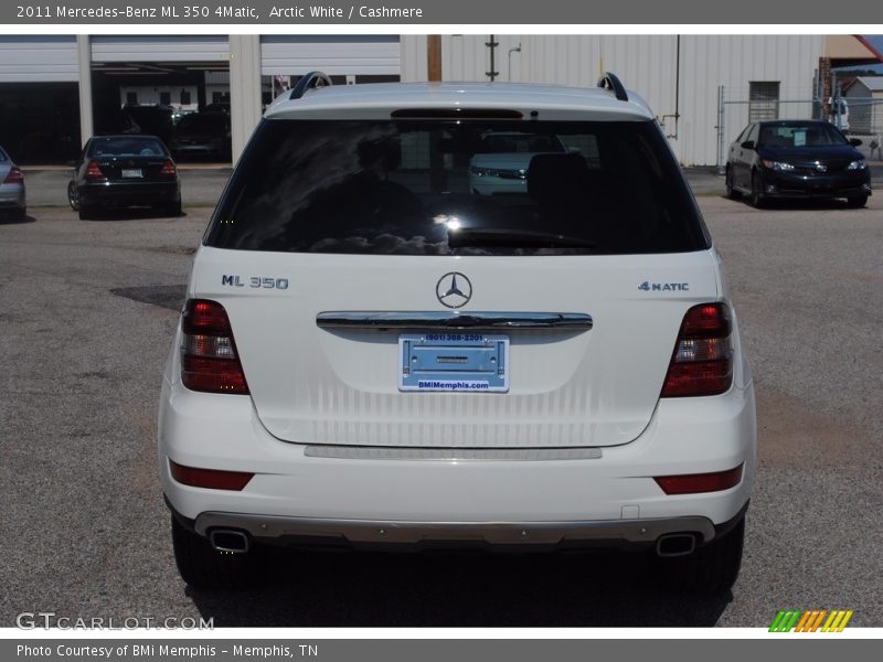 Arctic White / Cashmere 2011 Mercedes-Benz ML 350 4Matic