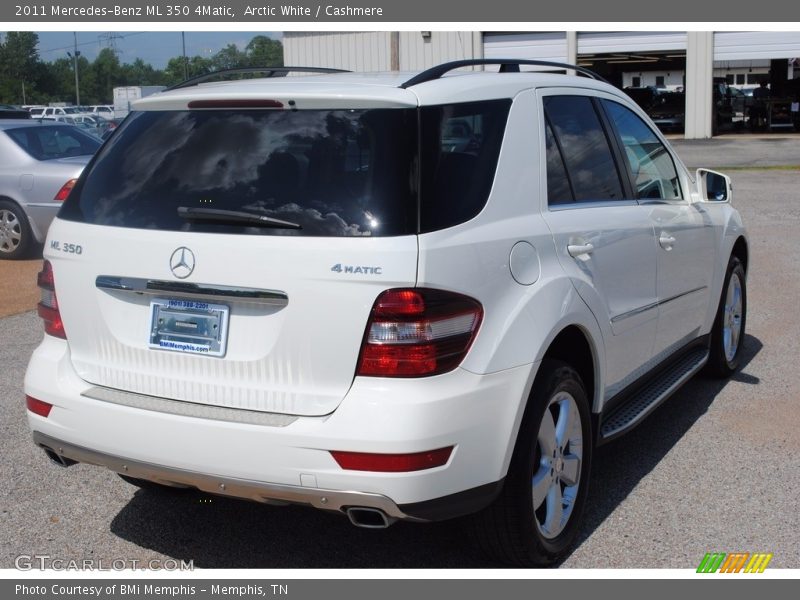 Arctic White / Cashmere 2011 Mercedes-Benz ML 350 4Matic