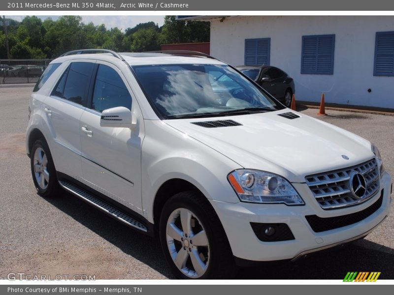 Arctic White / Cashmere 2011 Mercedes-Benz ML 350 4Matic