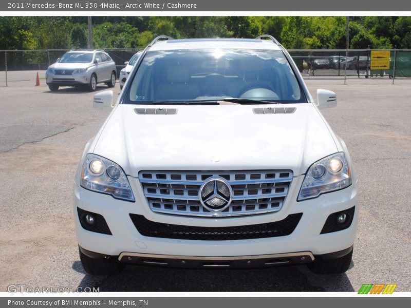 Arctic White / Cashmere 2011 Mercedes-Benz ML 350 4Matic