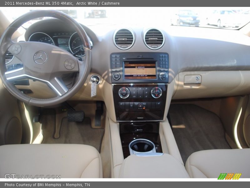 Arctic White / Cashmere 2011 Mercedes-Benz ML 350 4Matic