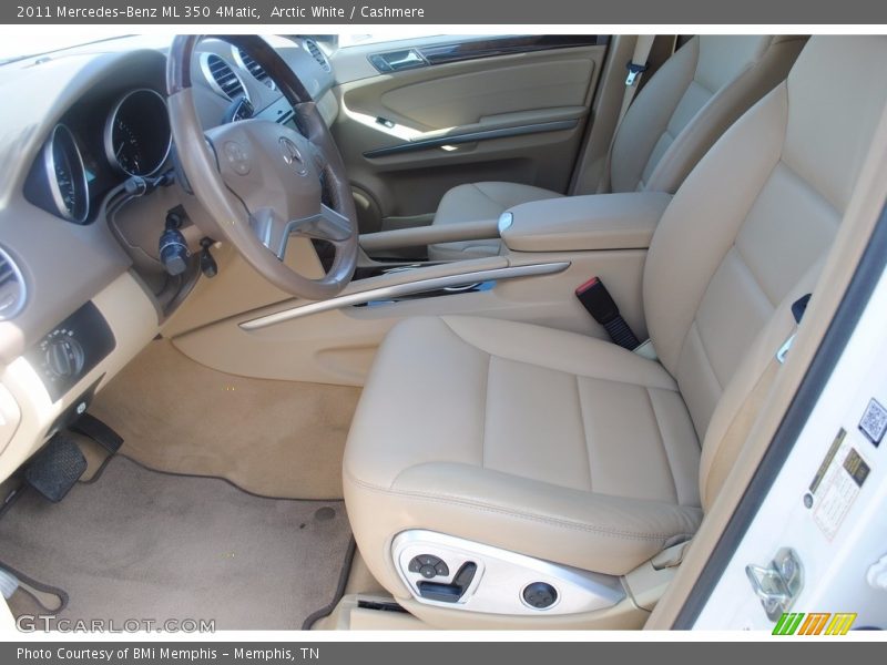 Arctic White / Cashmere 2011 Mercedes-Benz ML 350 4Matic