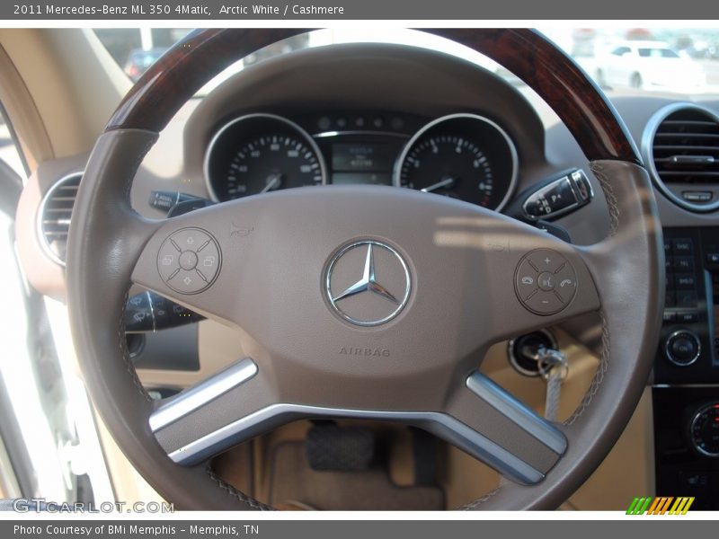 Arctic White / Cashmere 2011 Mercedes-Benz ML 350 4Matic
