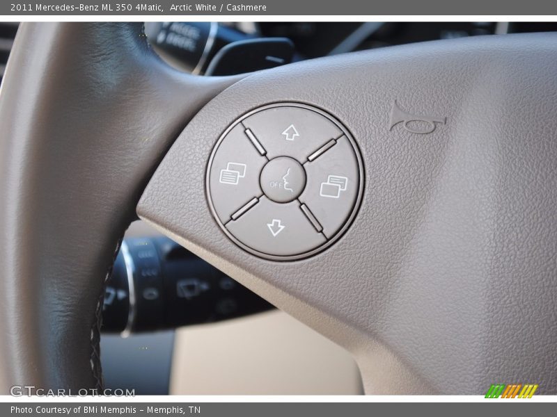 Arctic White / Cashmere 2011 Mercedes-Benz ML 350 4Matic
