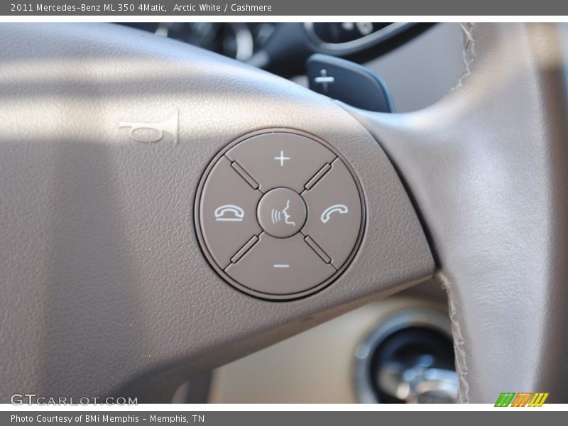 Arctic White / Cashmere 2011 Mercedes-Benz ML 350 4Matic