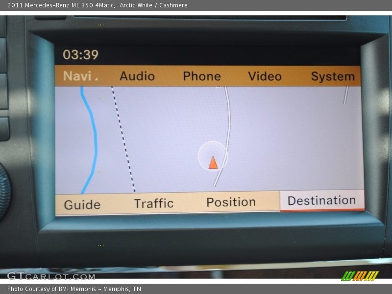 Arctic White / Cashmere 2011 Mercedes-Benz ML 350 4Matic