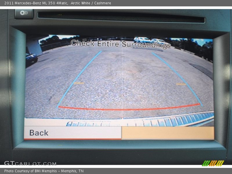 Arctic White / Cashmere 2011 Mercedes-Benz ML 350 4Matic