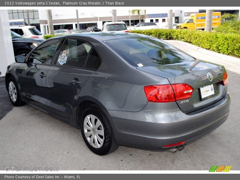 Platinum Gray Metallic / Titan Black 2013 Volkswagen Jetta S Sedan