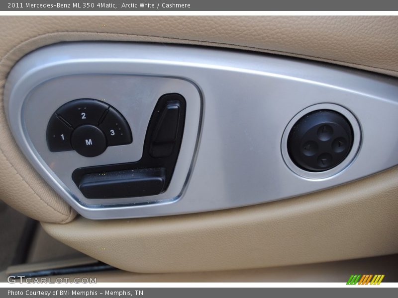 Arctic White / Cashmere 2011 Mercedes-Benz ML 350 4Matic