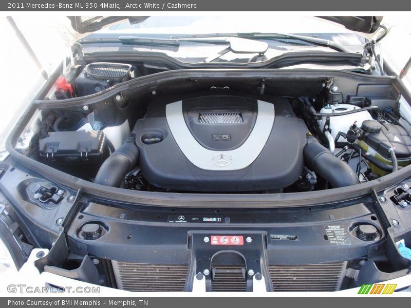Arctic White / Cashmere 2011 Mercedes-Benz ML 350 4Matic