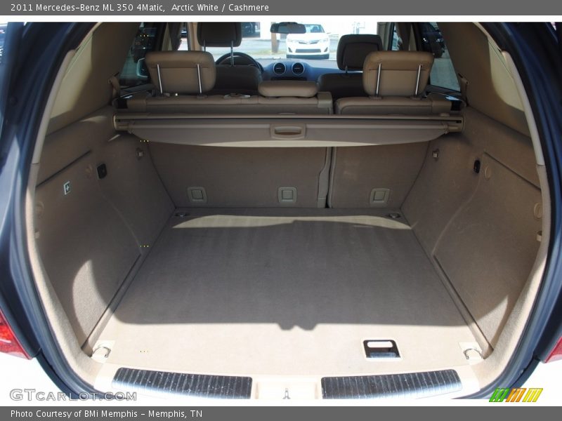 Arctic White / Cashmere 2011 Mercedes-Benz ML 350 4Matic