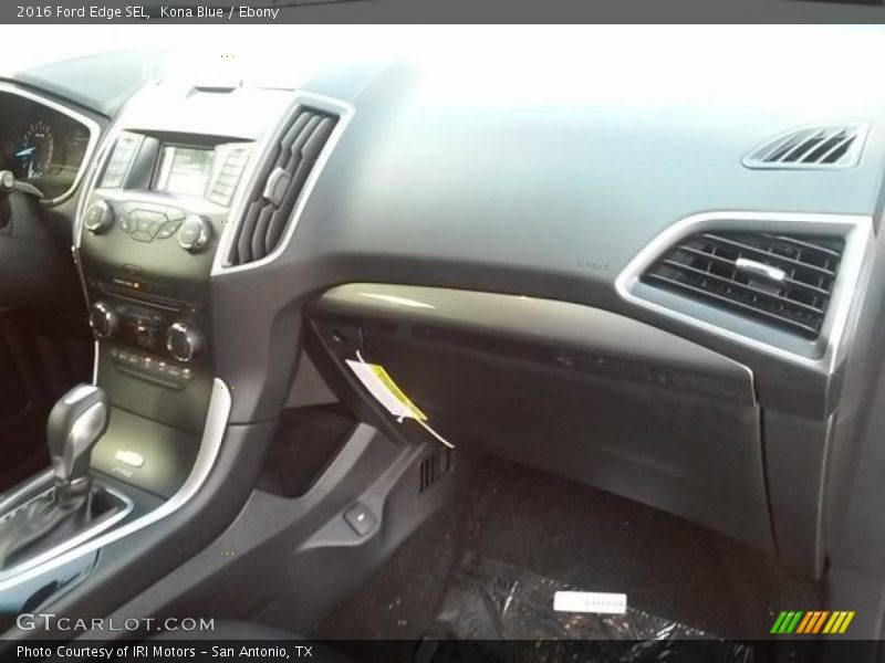 Kona Blue / Ebony 2016 Ford Edge SEL