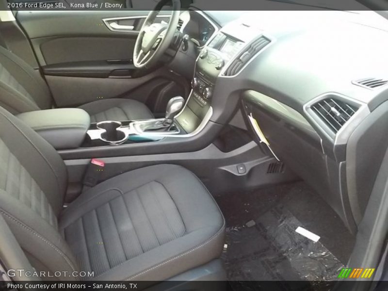 Kona Blue / Ebony 2016 Ford Edge SEL