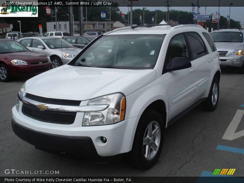 Summit White / Light Gray 2005 Chevrolet Equinox LT AWD