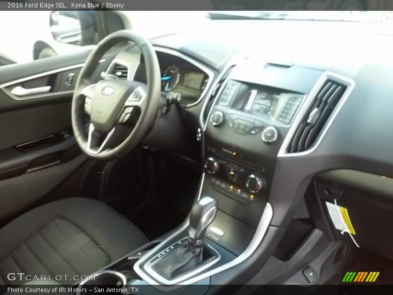 Kona Blue / Ebony 2016 Ford Edge SEL