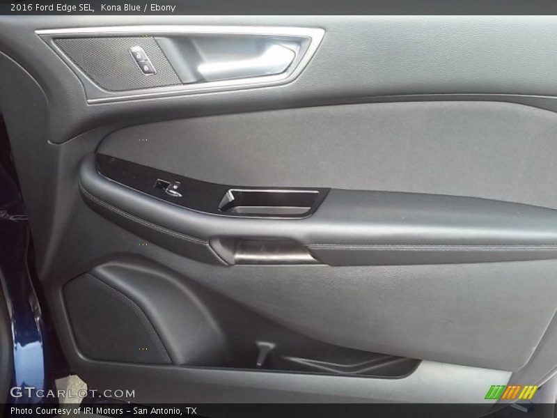 Kona Blue / Ebony 2016 Ford Edge SEL