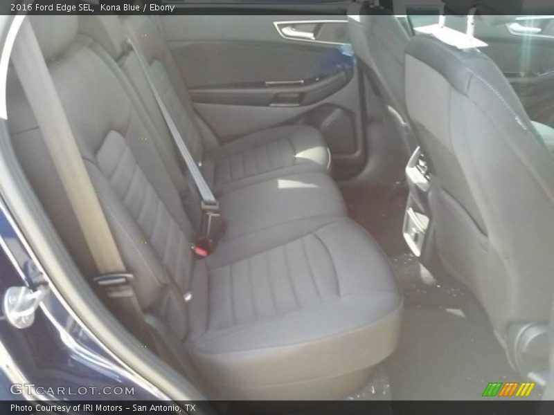Kona Blue / Ebony 2016 Ford Edge SEL