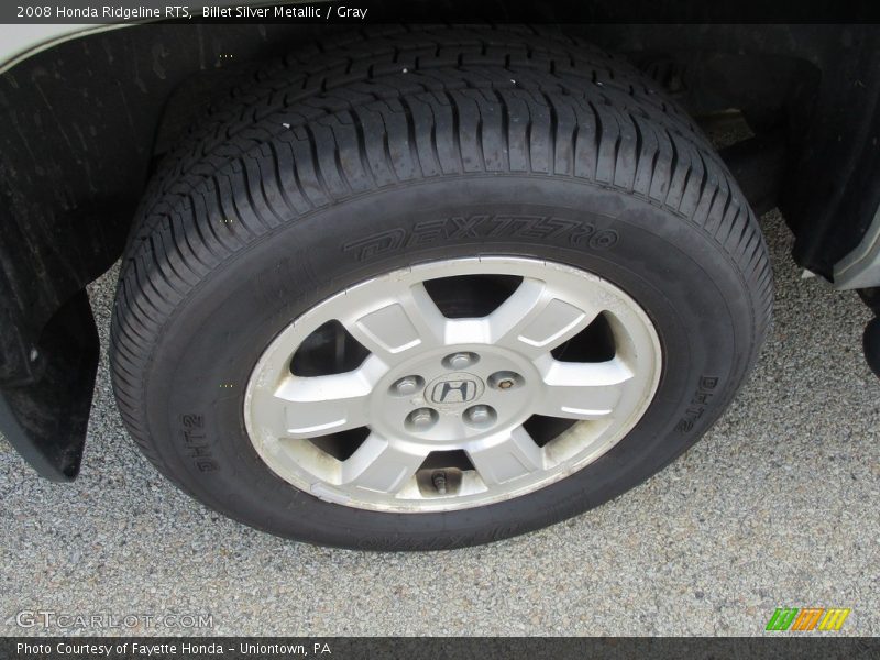 Billet Silver Metallic / Gray 2008 Honda Ridgeline RTS