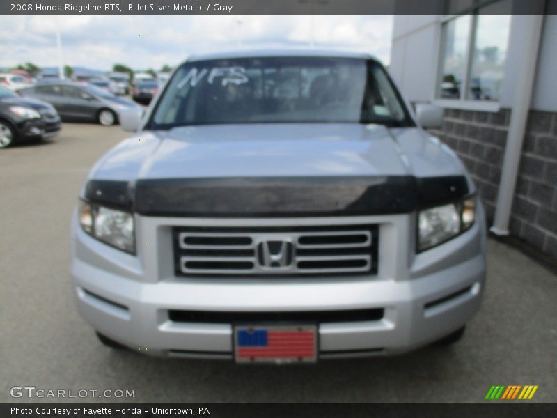 Billet Silver Metallic / Gray 2008 Honda Ridgeline RTS