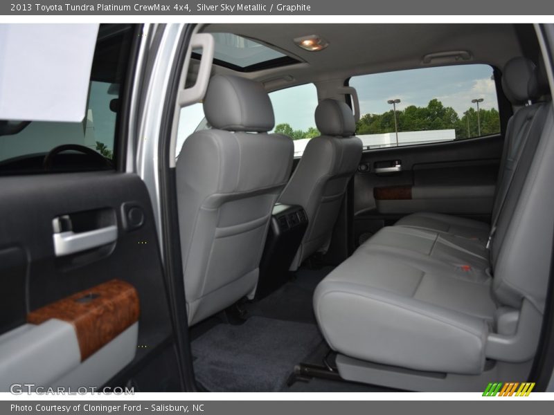 Silver Sky Metallic / Graphite 2013 Toyota Tundra Platinum CrewMax 4x4