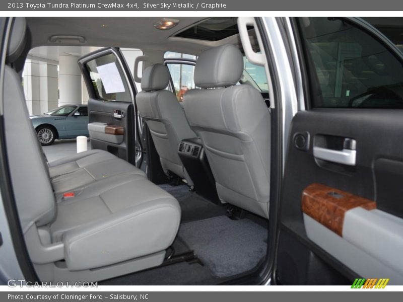 Silver Sky Metallic / Graphite 2013 Toyota Tundra Platinum CrewMax 4x4
