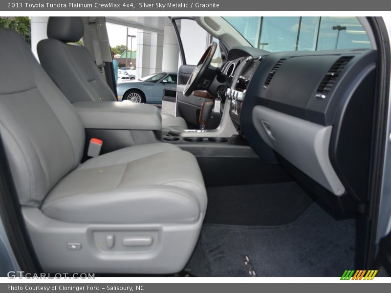 Silver Sky Metallic / Graphite 2013 Toyota Tundra Platinum CrewMax 4x4