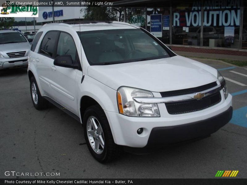 Summit White / Light Gray 2005 Chevrolet Equinox LT AWD