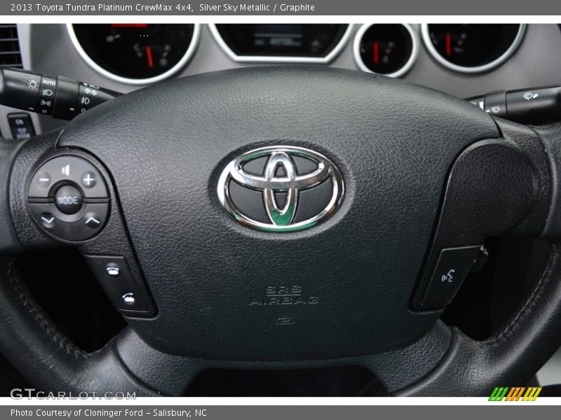 Silver Sky Metallic / Graphite 2013 Toyota Tundra Platinum CrewMax 4x4