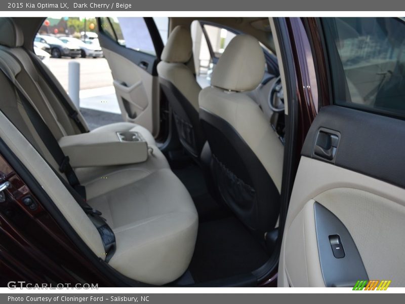 Dark Cherry / Beige 2015 Kia Optima LX