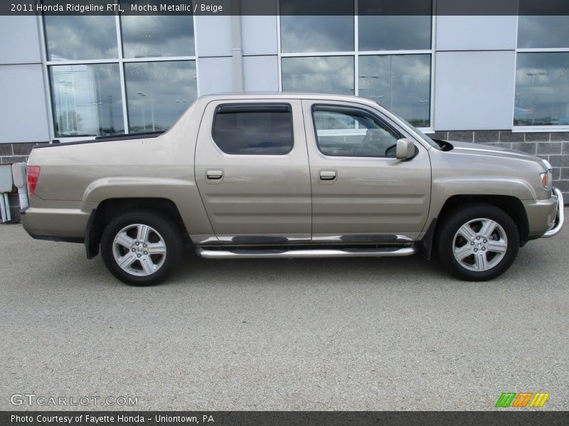 Mocha Metallic / Beige 2011 Honda Ridgeline RTL