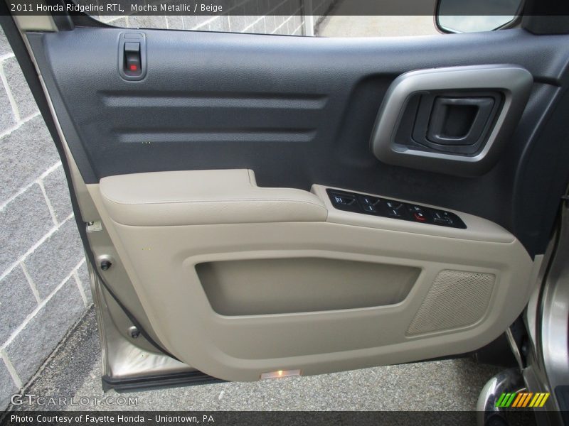 Mocha Metallic / Beige 2011 Honda Ridgeline RTL