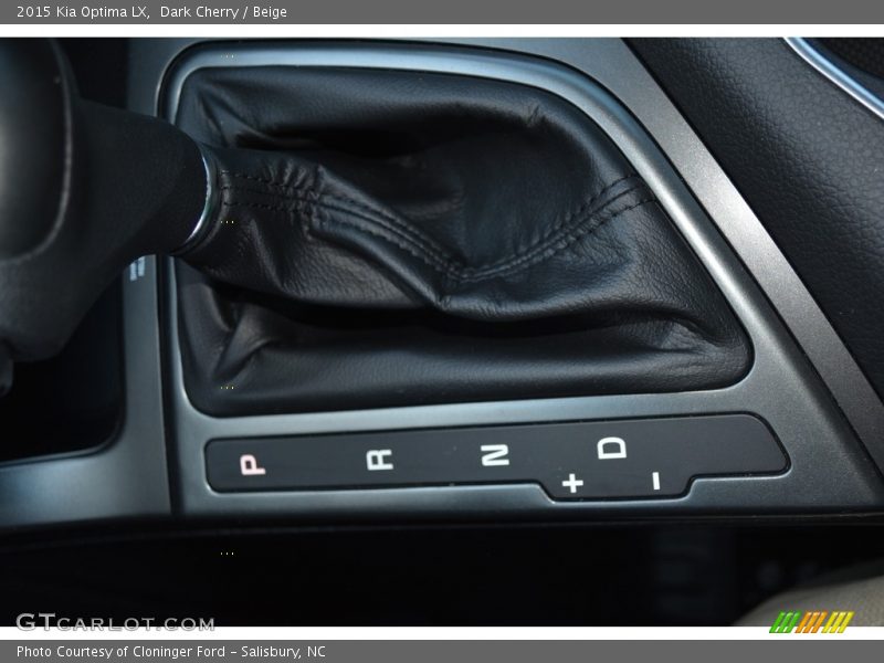 Dark Cherry / Beige 2015 Kia Optima LX