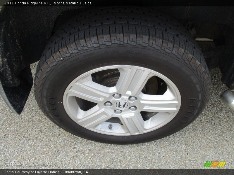 Mocha Metallic / Beige 2011 Honda Ridgeline RTL