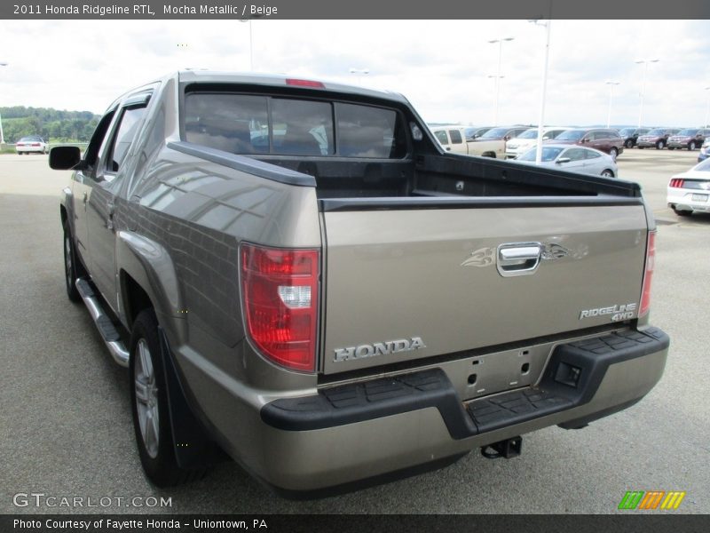 Mocha Metallic / Beige 2011 Honda Ridgeline RTL