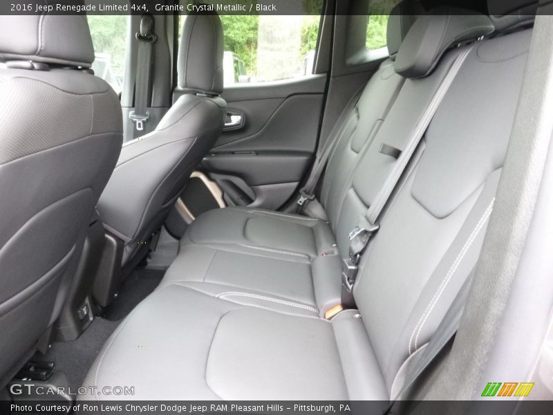 Granite Crystal Metallic / Black 2016 Jeep Renegade Limited 4x4