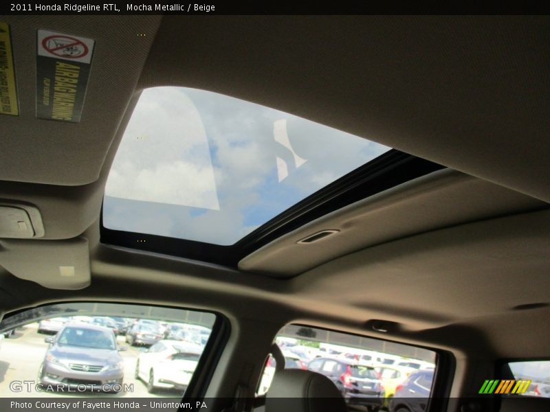 Mocha Metallic / Beige 2011 Honda Ridgeline RTL