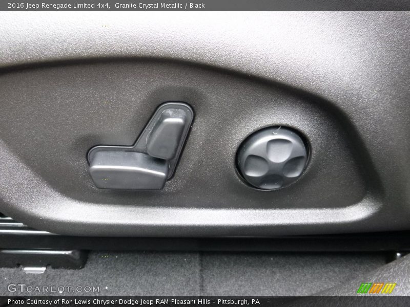 Granite Crystal Metallic / Black 2016 Jeep Renegade Limited 4x4