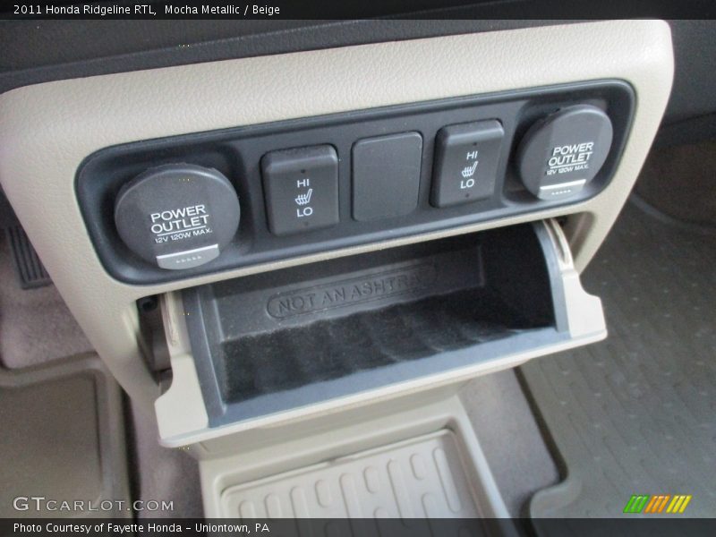 Mocha Metallic / Beige 2011 Honda Ridgeline RTL