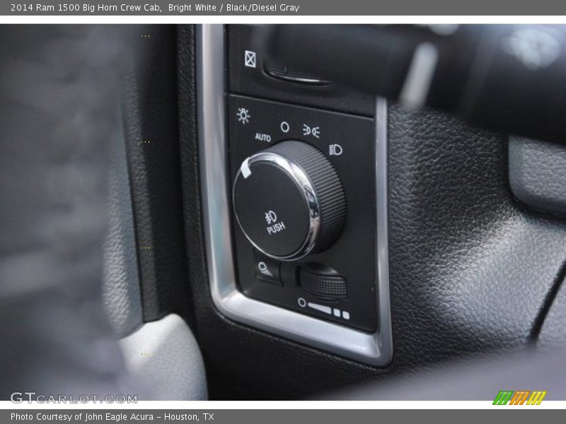 Bright White / Black/Diesel Gray 2014 Ram 1500 Big Horn Crew Cab