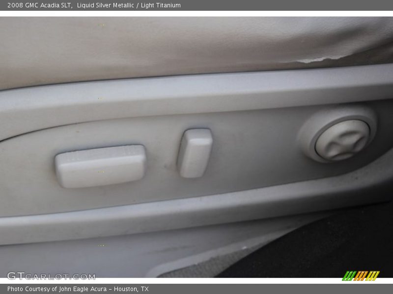 Liquid Silver Metallic / Light Titanium 2008 GMC Acadia SLT