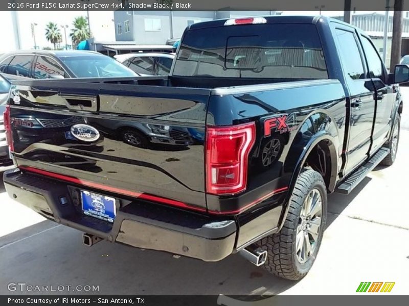 Shadow Black / Black 2016 Ford F150 Lariat SuperCrew 4x4