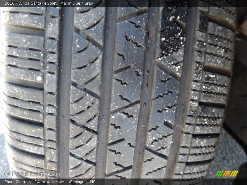 Marlin Blue / Gray 2016 Hyundai Santa Fe Sport