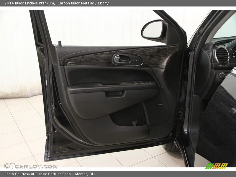 Carbon Black Metallic / Ebony 2014 Buick Enclave Premium