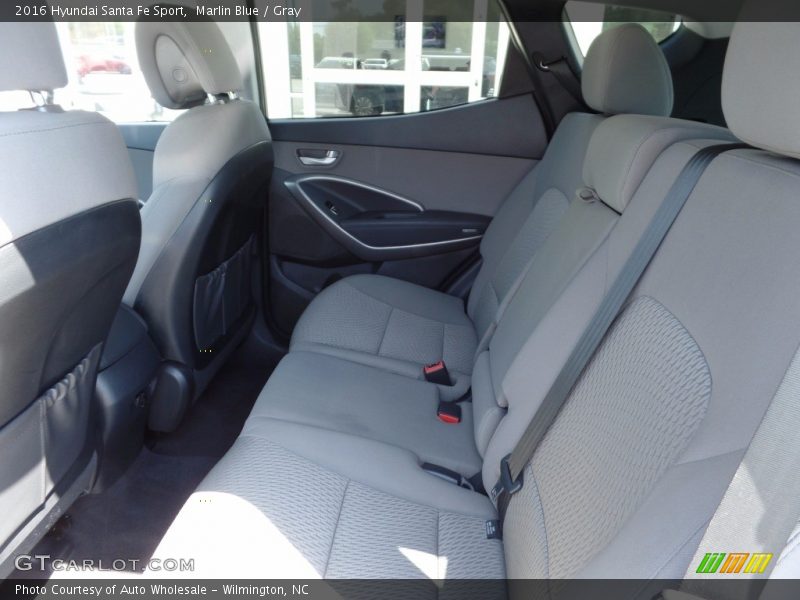 Marlin Blue / Gray 2016 Hyundai Santa Fe Sport