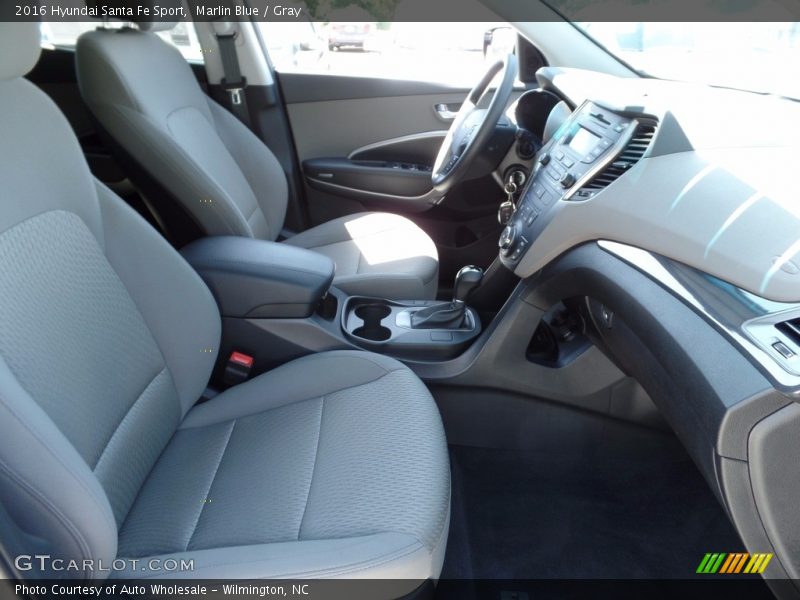 Marlin Blue / Gray 2016 Hyundai Santa Fe Sport