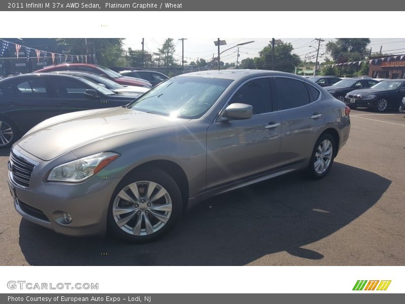 Platinum Graphite / Wheat 2011 Infiniti M 37x AWD Sedan