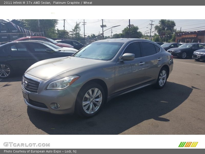 Platinum Graphite / Wheat 2011 Infiniti M 37x AWD Sedan