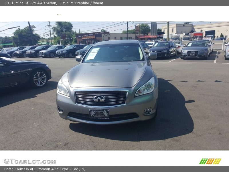 Platinum Graphite / Wheat 2011 Infiniti M 37x AWD Sedan
