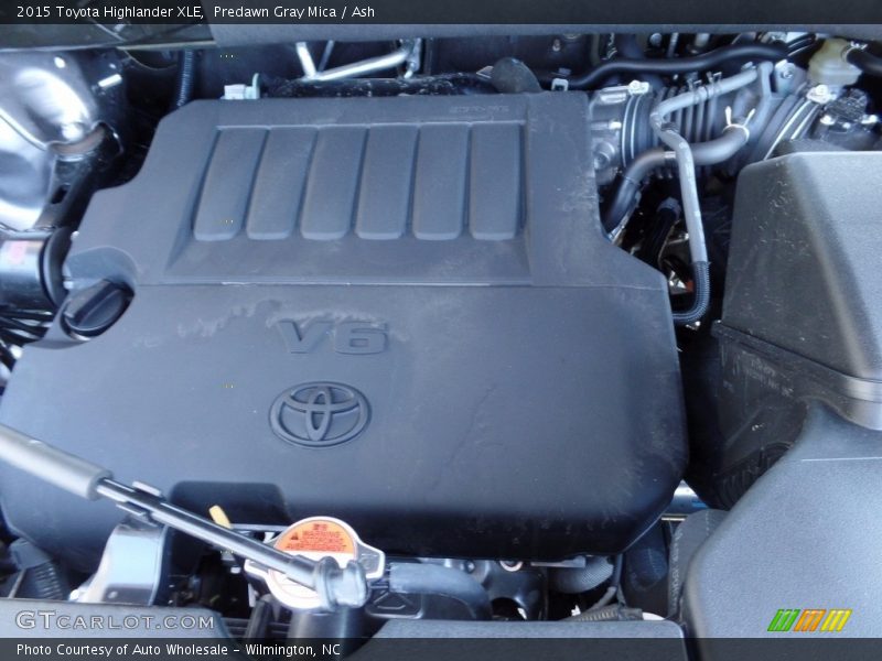 Predawn Gray Mica / Ash 2015 Toyota Highlander XLE