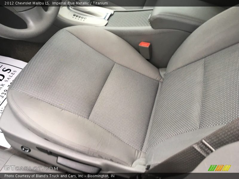 Imperial Blue Metallic / Titanium 2012 Chevrolet Malibu LS